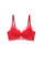 ZITIQUE red Women's 3/4 Cup Lace Lingerie Set (Bra and Underwear) - Red DC51BUS637AEA7GS_2