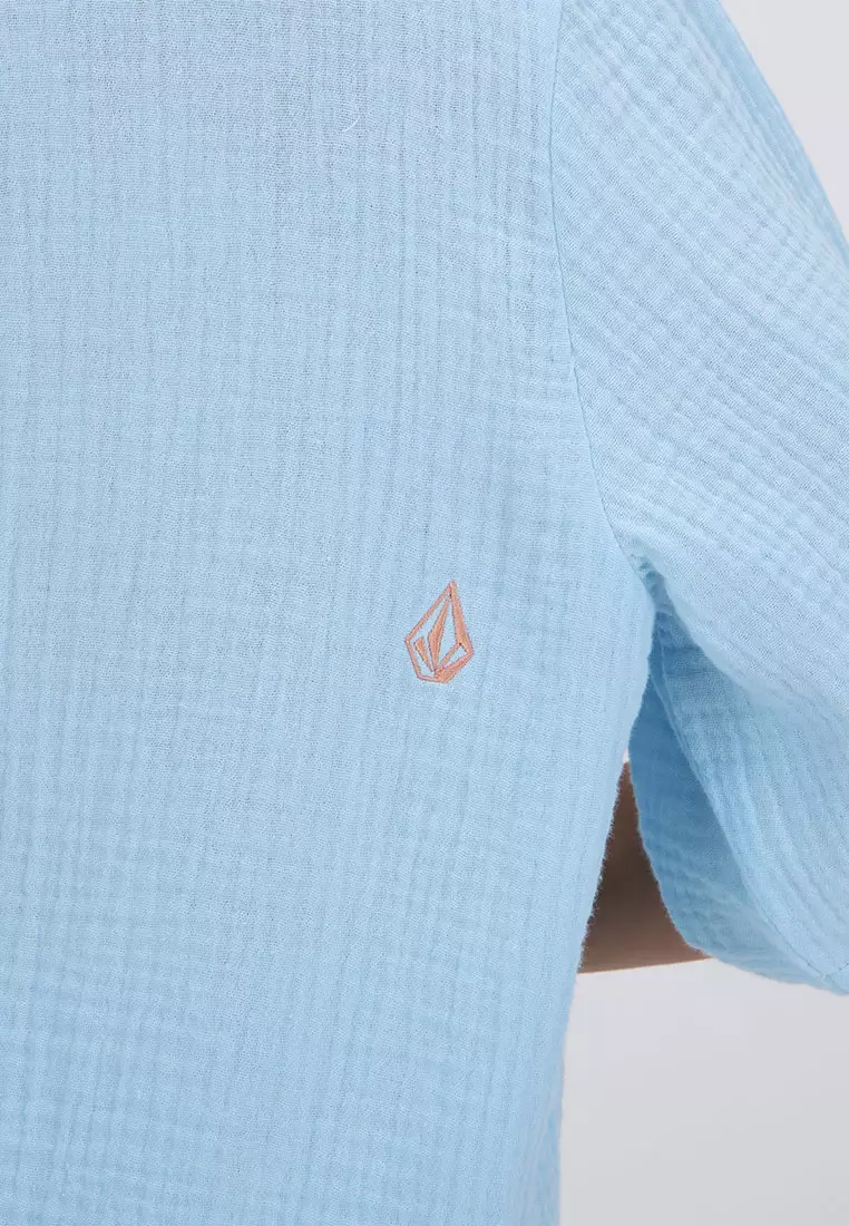 GSH LAYOVER SHORT SLEEVE SHIRT SOFT BLUE