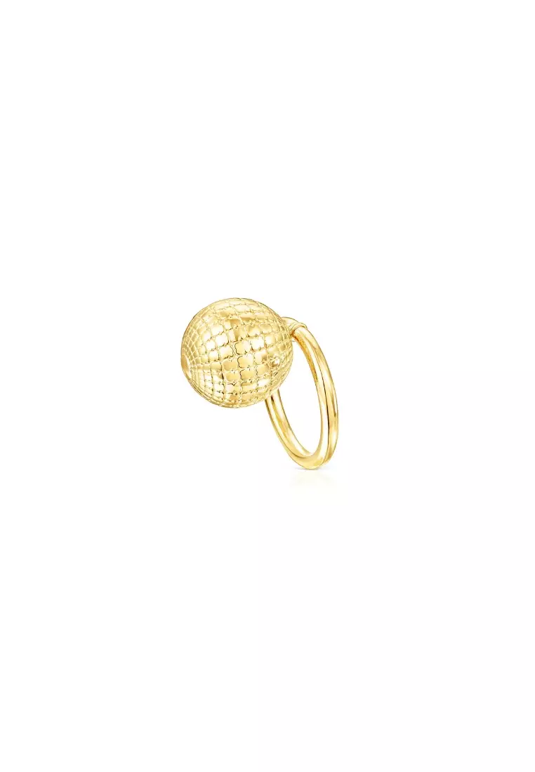 Tous TOUS St. Tropez Disco Bear Ball Silver Vermeil Ring 2024 | Buy Tous  Online | ZALORA Hong Kong
