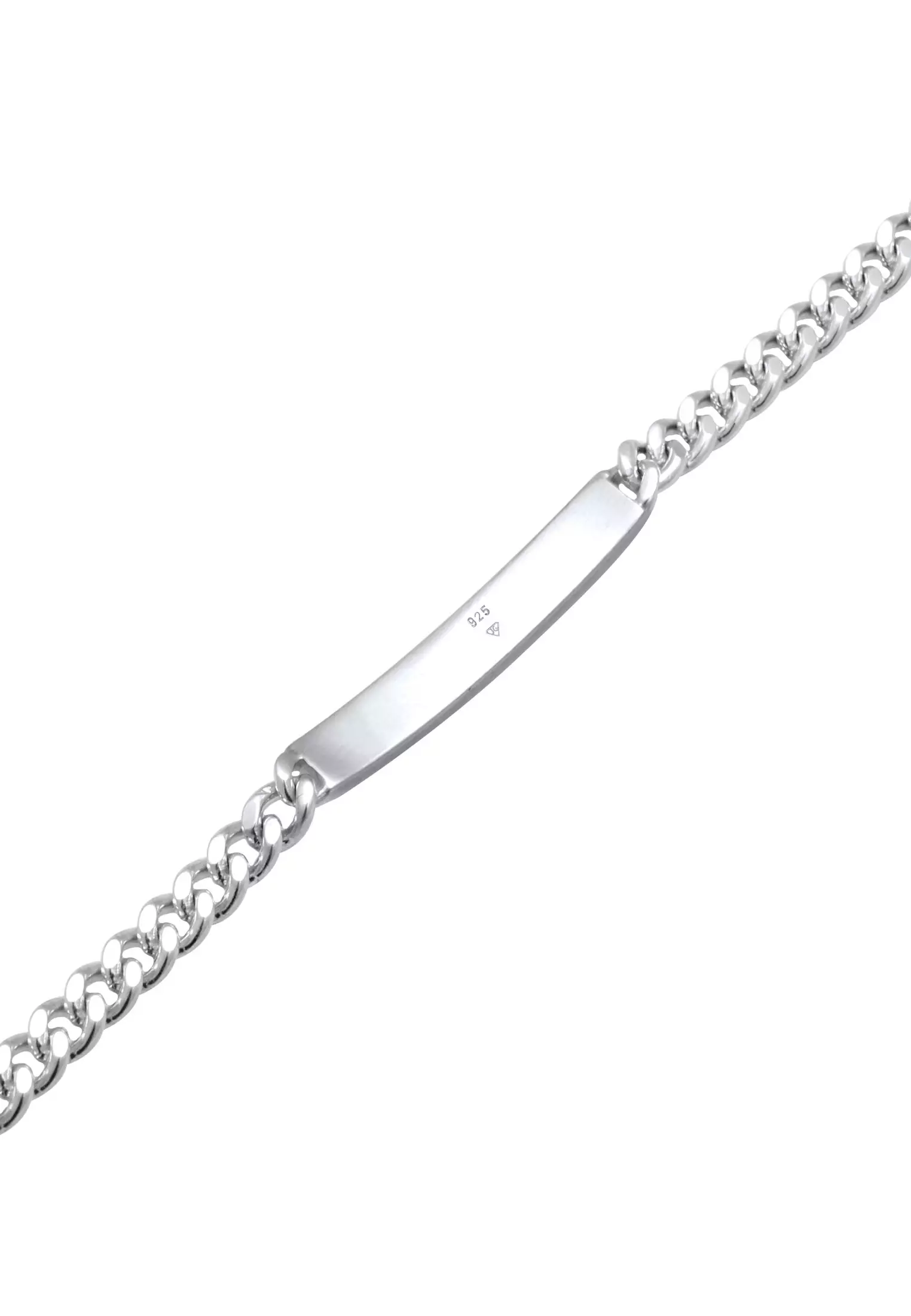 Bracelet ID Engraving Plate Chunky Trend