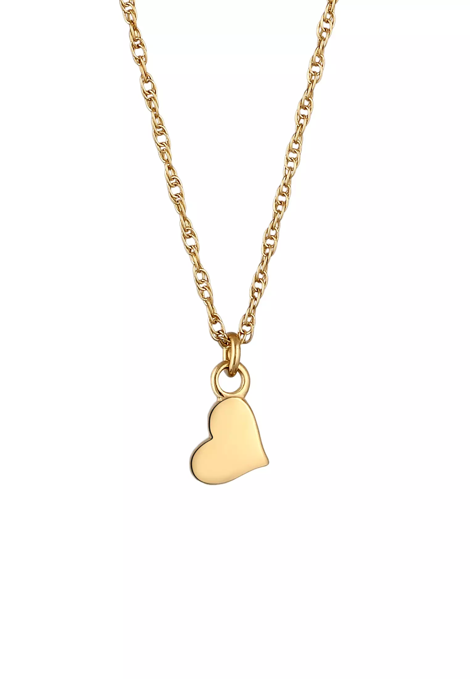 Necklace Heart Gold Plated