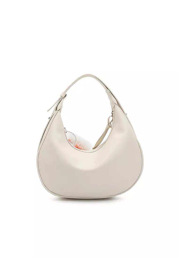 Women's Shoulder Bag / Sling Bag / Crossbody Bag - Off White
