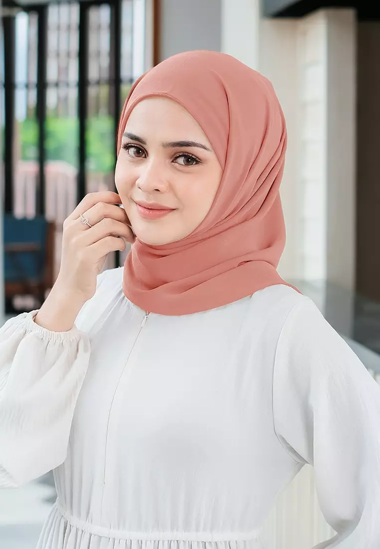 HIJAB INSTAN PAULA - PEACH