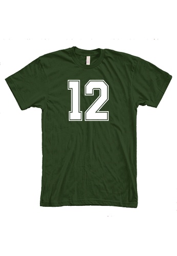 MRL Prints green Number Shirt 12 T-Shirt Customized Jersey 93B53AAA36278EGS_1