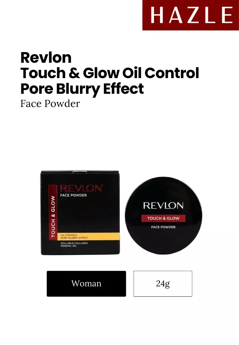 Touch & Glow Oil Control Pore Blurry Effect Face Powder Creamy Ivory 38 - 24gr