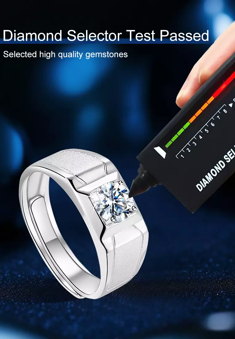 Cincin Pria High Quality Ring 100% Asli Cincin Fashion Cincin Pasangan Cowo Pria