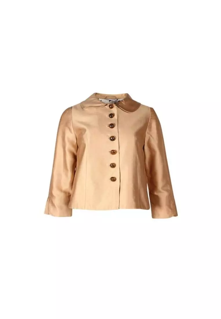 Contemporary Designer Pre Loved CONTEMPORARY DESIGNER Gold Jacket