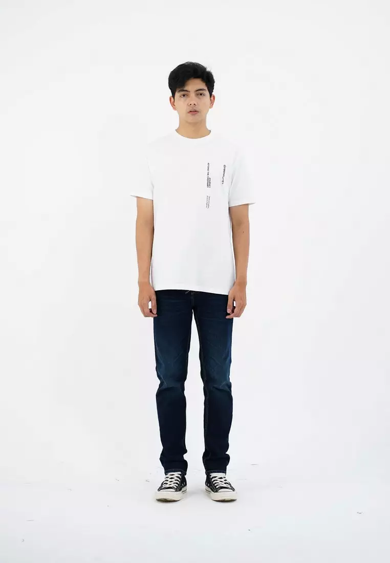 Greenlight Men's T-Shirt Short Sleeve Regular Fit Cotton Quemus OL-C410225