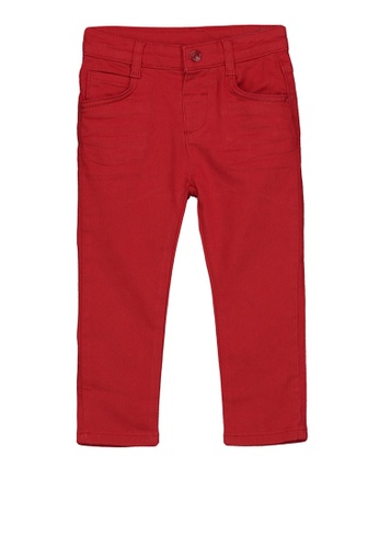 LC Waikiki red Baby Boy's Skinny Gabardine Trousers A3C8BKA2DFB00CGS_1