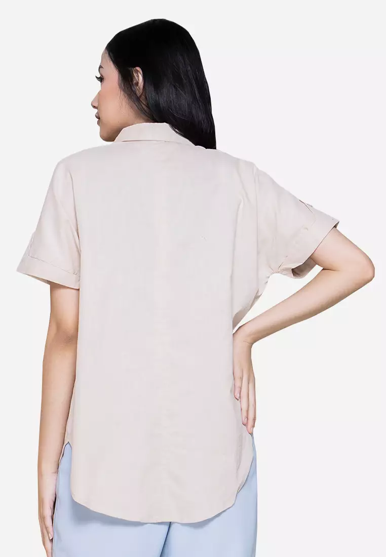 Urban Exchange Alisha Cream Shirt