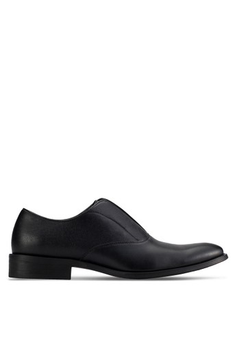 Laceless Leather Dress Shoes