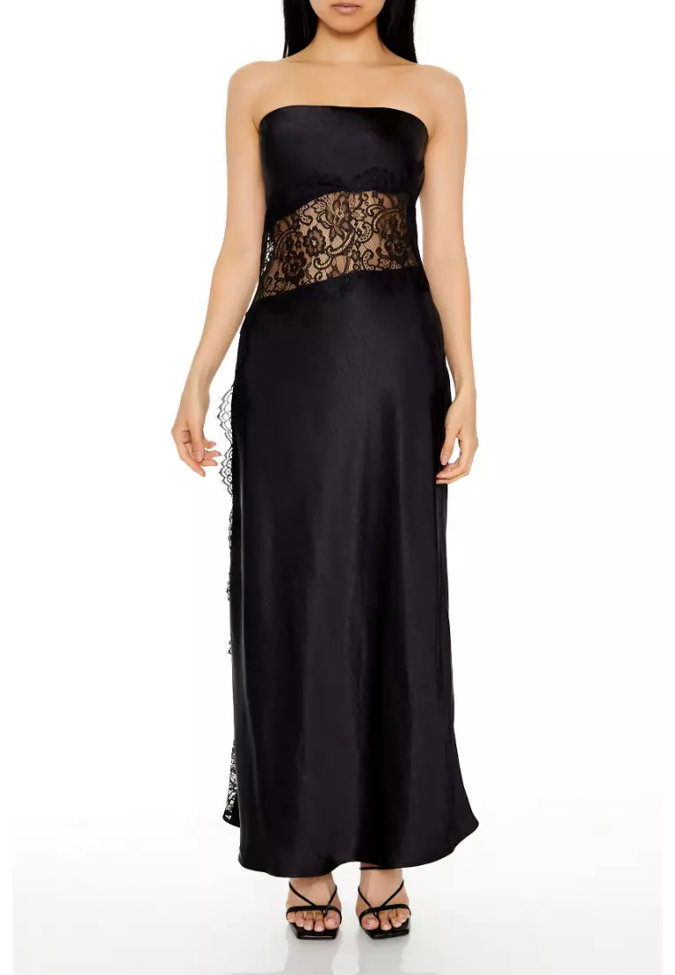 Forever 21 lace maxi dress top