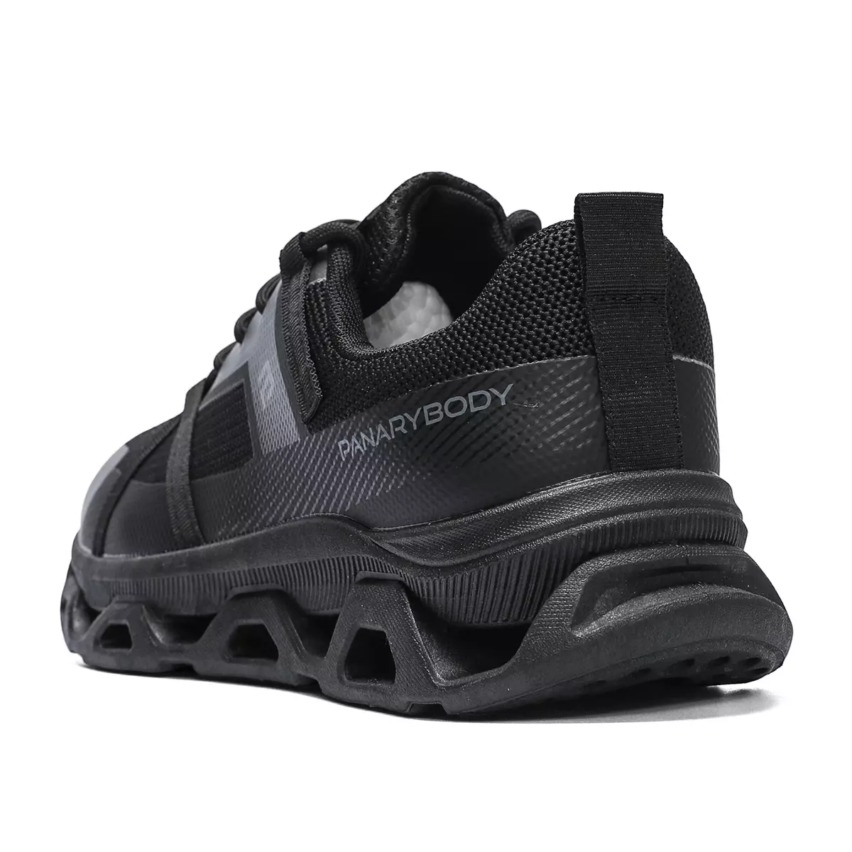 LURAD Sepatu Pria Breathable Textile Sneakers Cowok Sekolah Travel Polos QNR31