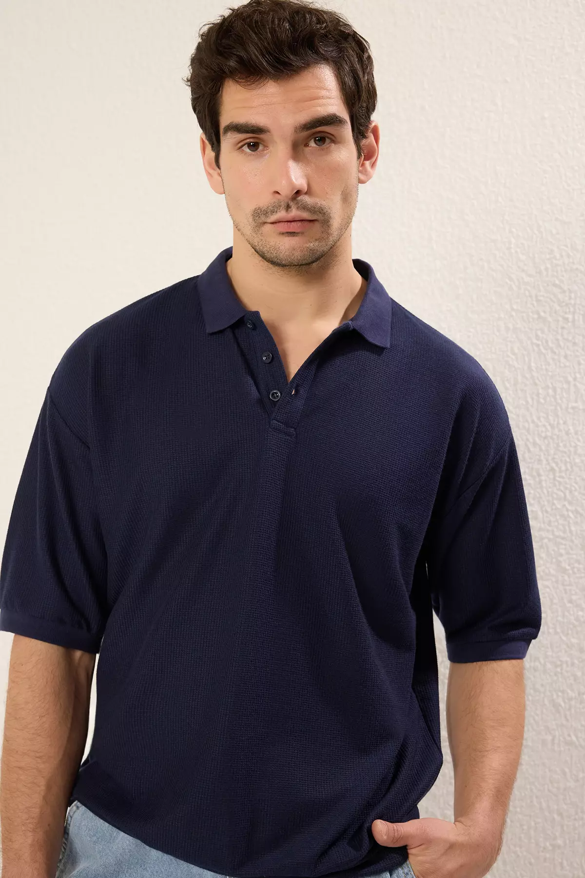 Oversized Polo Shirt