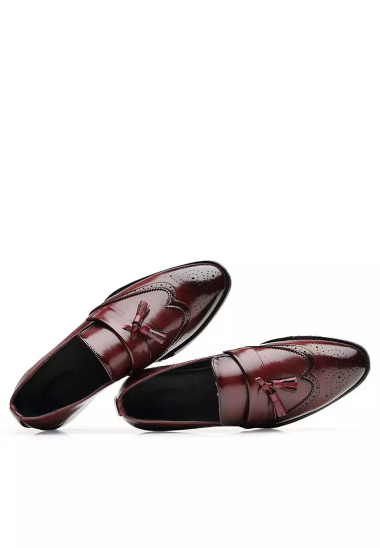 Galliano Tassel Synthetic Leather Brogues WZWH-B07