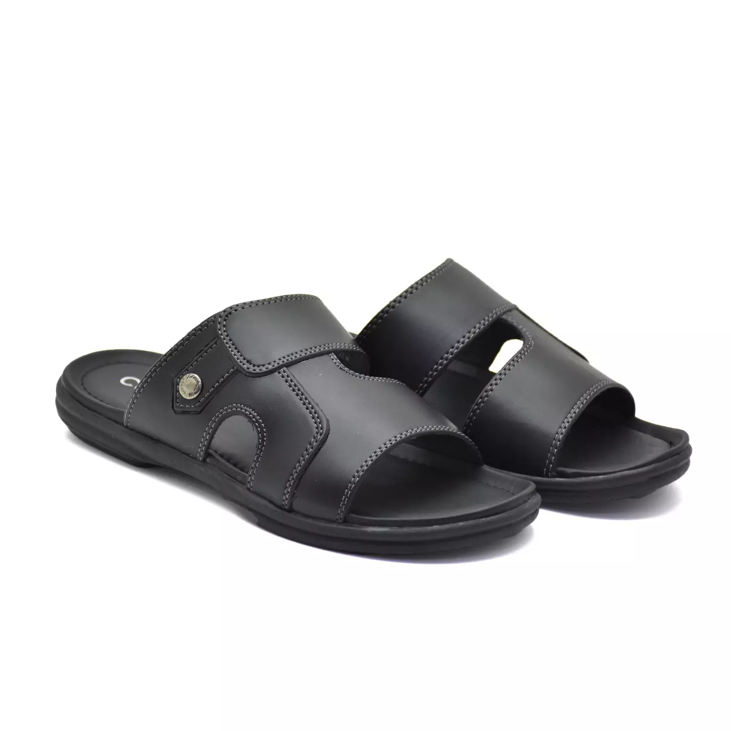 Carvil Sandal Pria Carlisle-03 M Black