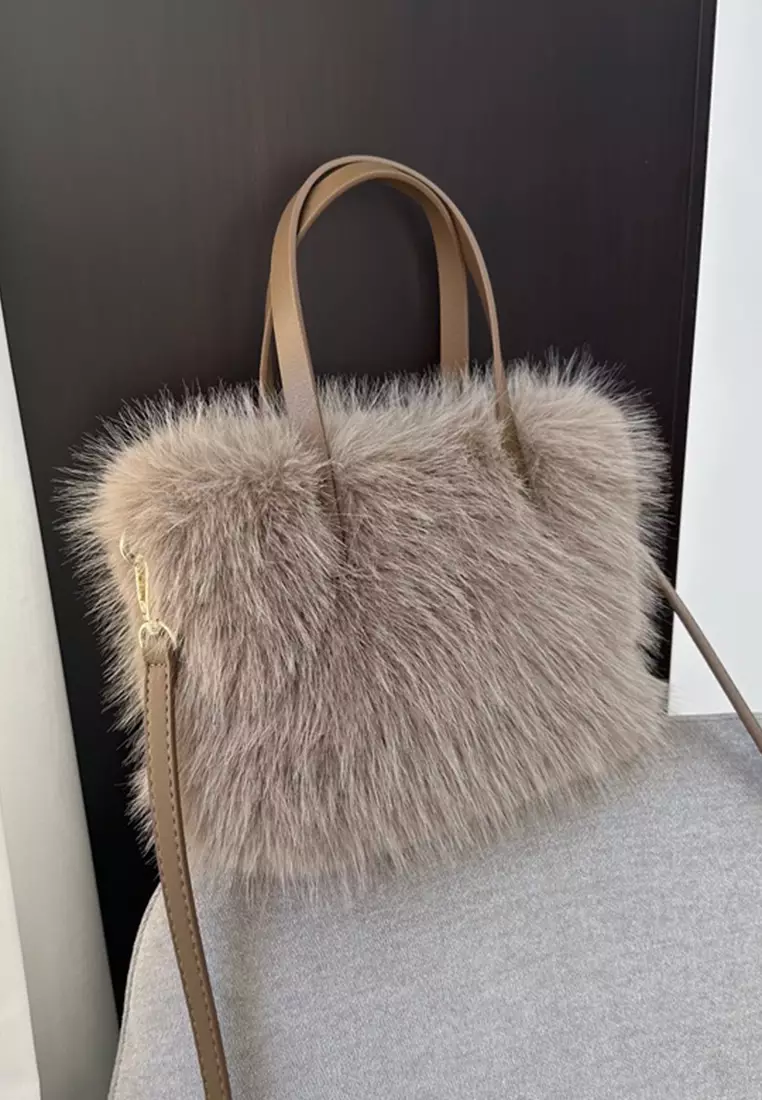 Buy XAFITI Faux Fur CrossBody Bag 2024 Online ZALORA Singapore