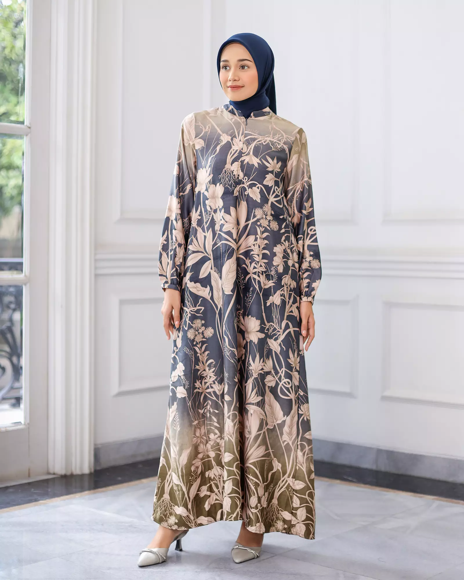 Geulis.id LUNARA SET DRESS - Midnightblue