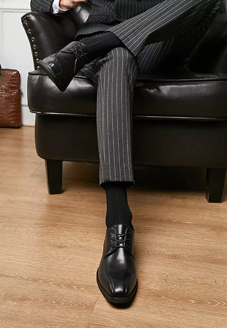 Basic Business Leather Derby Shoes KB3288