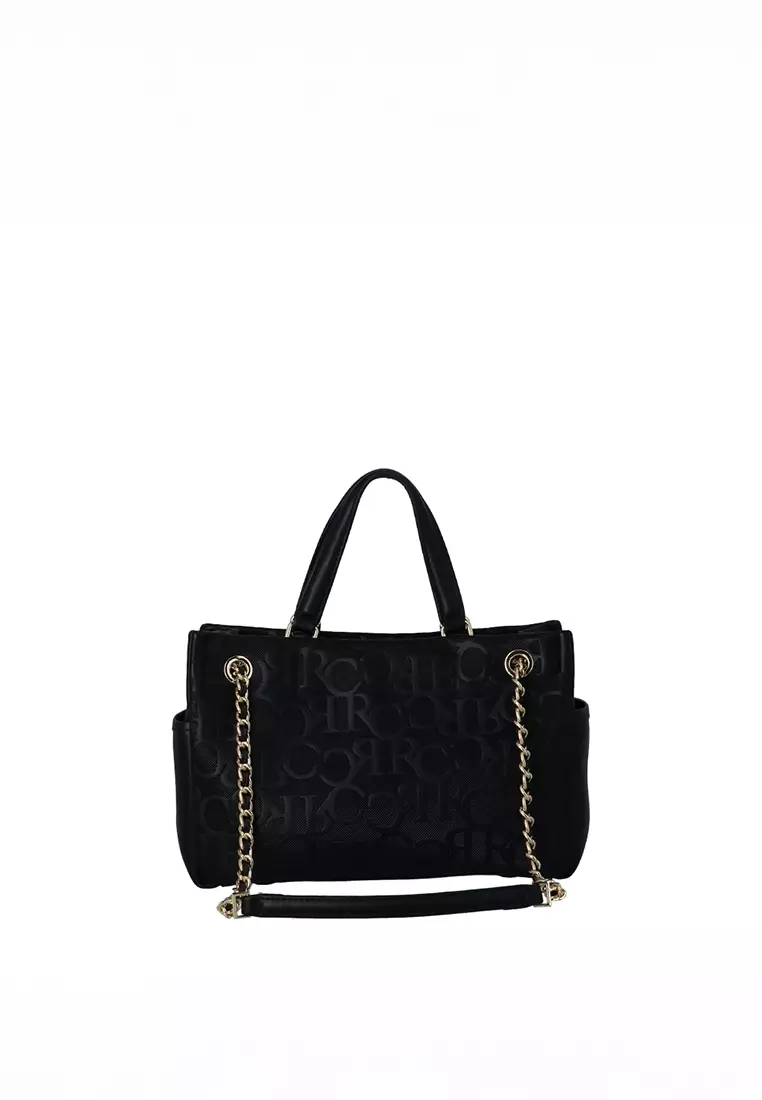 CR Lyla Top Handle Bag - Black
