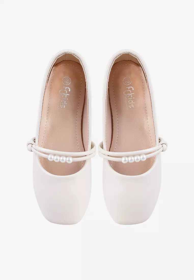 Sepatu Heels Pesta Anak Perempuan Remaja Pearly