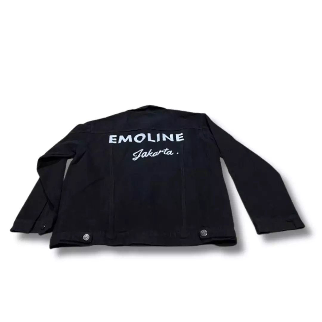 Jual Emoline EMOLINE Jaket Jeans Pria Agis Hitam Original 2024 | ZALORA ...