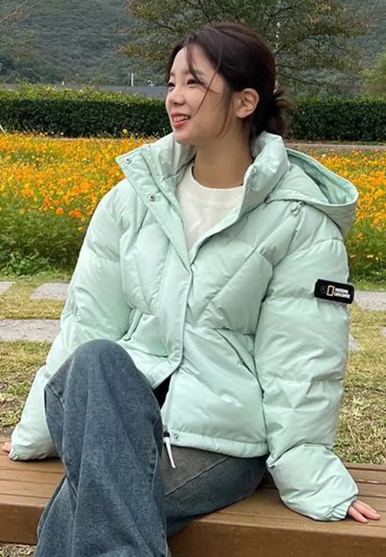 National Geographic Women's ANGELINA Cropped Duck Down Jacket 2025