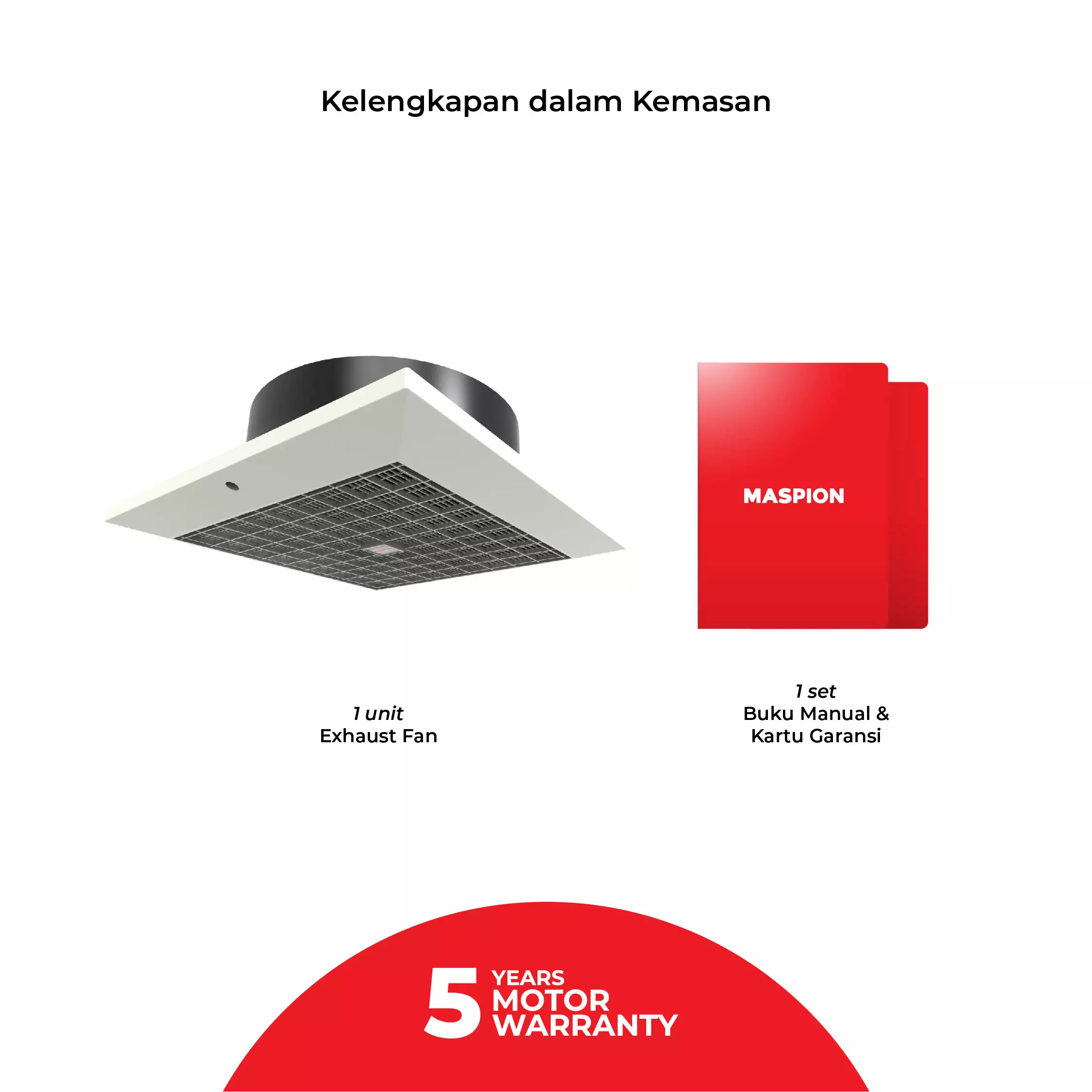 Jual Maspion Electronics Maspion Ceiling Exhaust Fan Kipas Angin Hexos Plafon Inch Cef