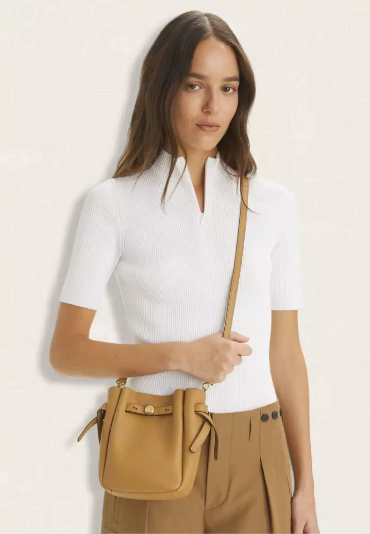 Tory Burch Small Romy Crossbody Tiramisu