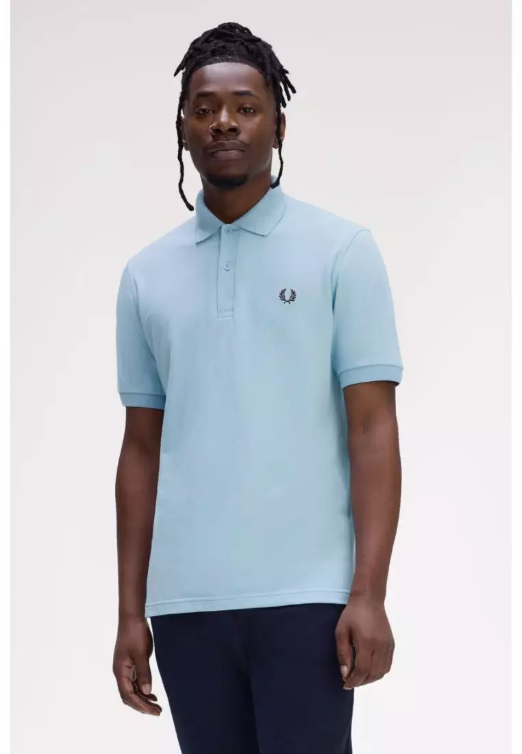 Fred Perry M3 The Fred Perry Shirt (Mineral Blue / Maroon)