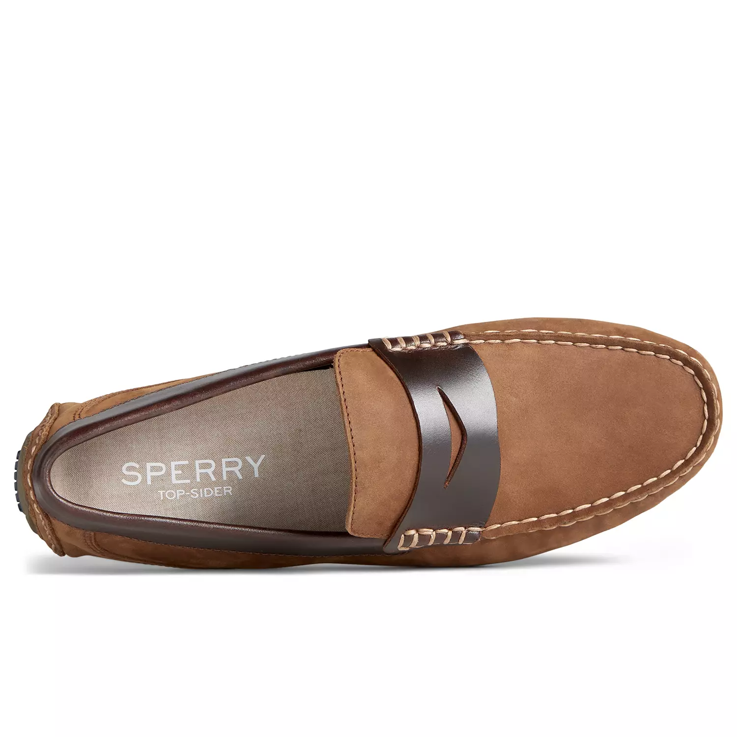 Men's Davenport Penny Loafers - Brown Buc (STS23192)