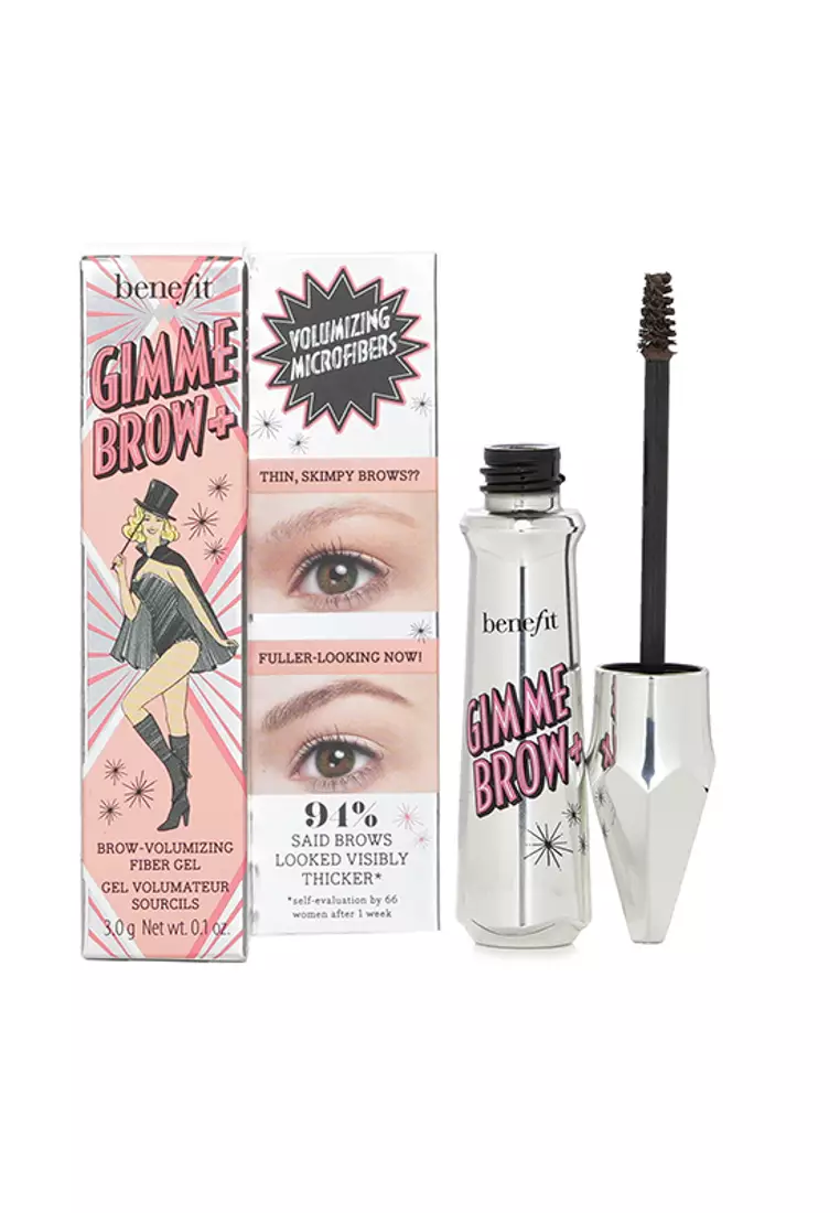 BENEFIT - Gimme Brow+ Volumizing Fiber Gel - #4 (Warm Deep Brown) 3g/0.1oz