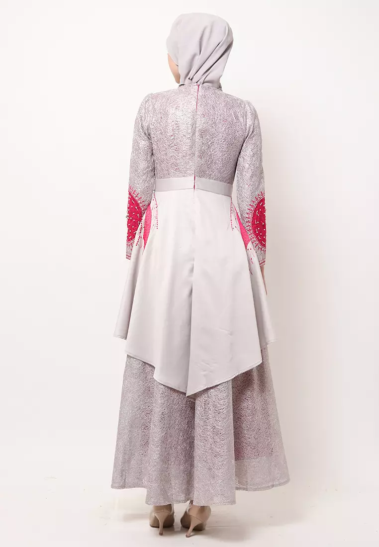 Bibiq Gamis Brokat Jaring