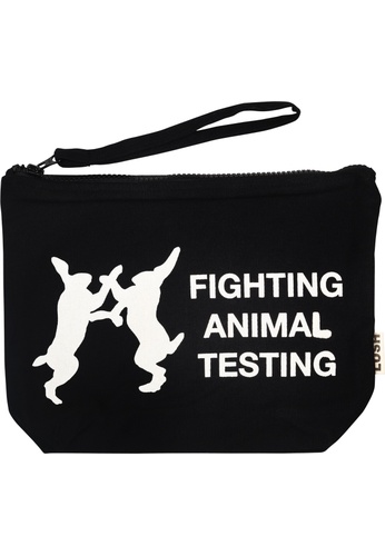 Lush Fighting Animal Testing Cosmetic Pouch | ZALORA Philippines