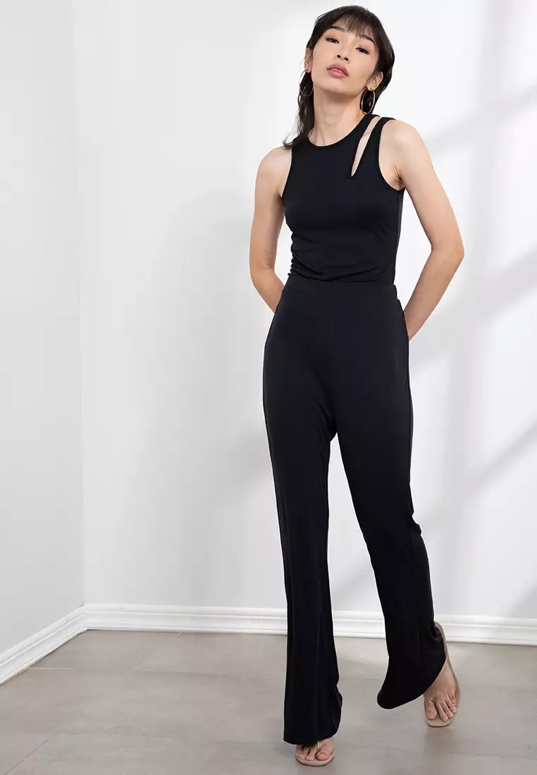Buy Origin by Zalora Cut Out Bodysuit made from Tencel 2024 Online ...