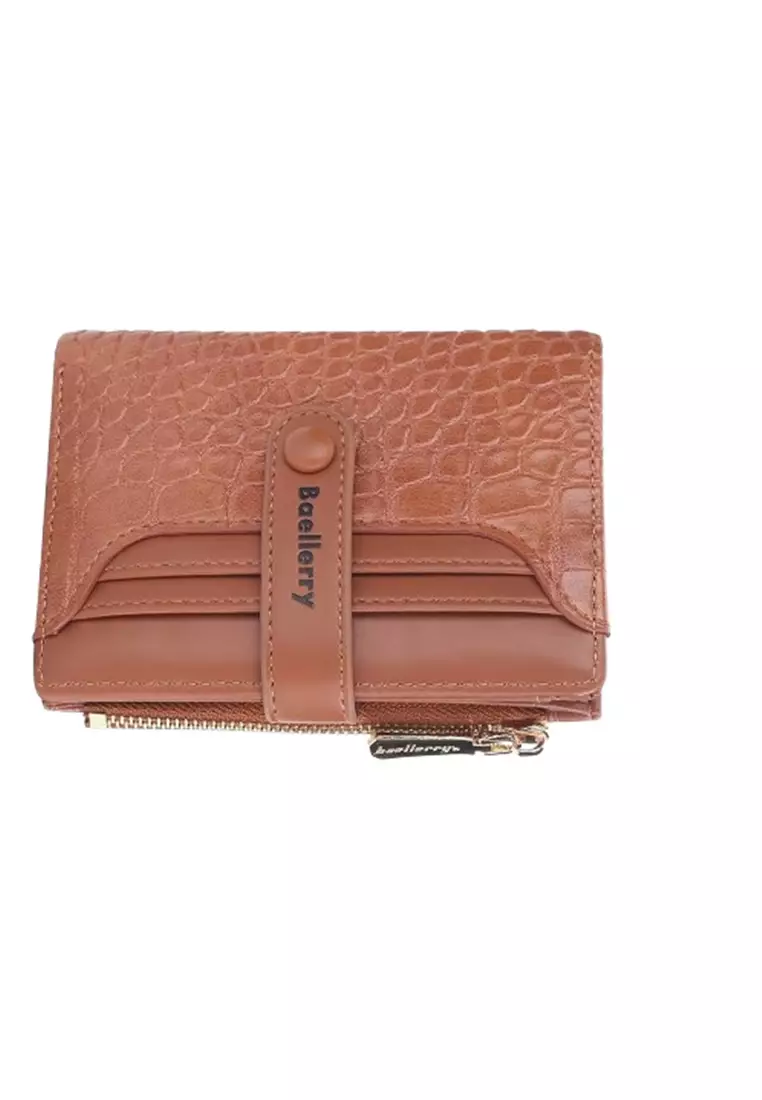 BAELLERRY N2363 Dompet Wanita Kecil Bahan Kulit PU Leather Premium BAEOS