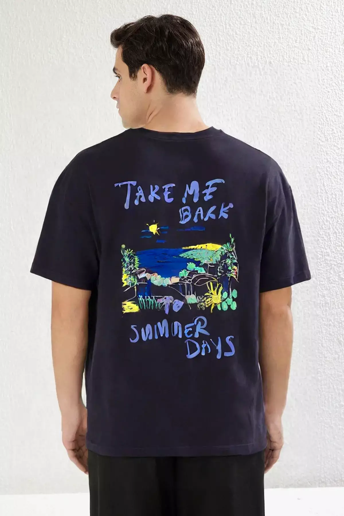 Text Printed T-Shirt