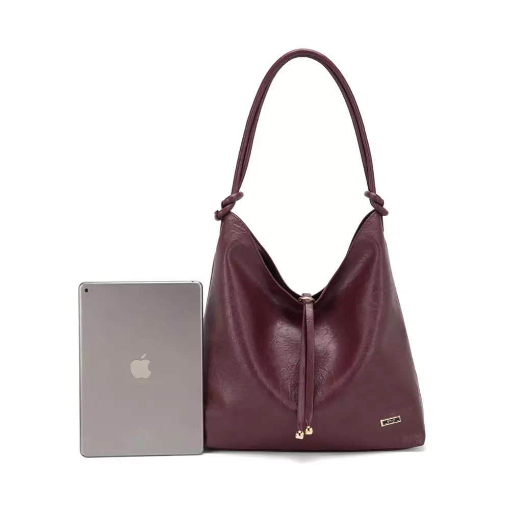 En-ji Monsa Shoulderbag - Cherryred