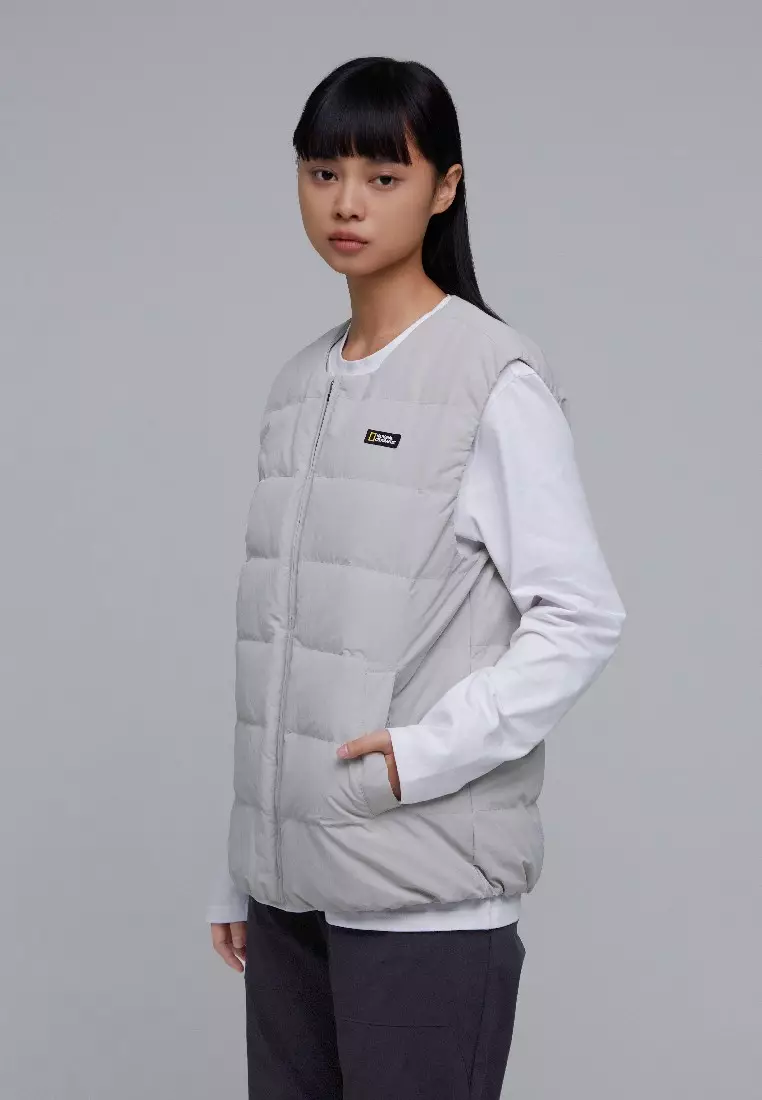 【NATIONAL GEOGRAPHIC】Heron U-neck 軽量 Down Jumper ☆NATIONAL GEOGRAPHIC☆Heron U-neck Lightweight Down Jumper