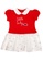 Toffyhouse white and red Toffyhouse This Little Lady Stretch Dress With Net F97E7KA55E134FGS_1