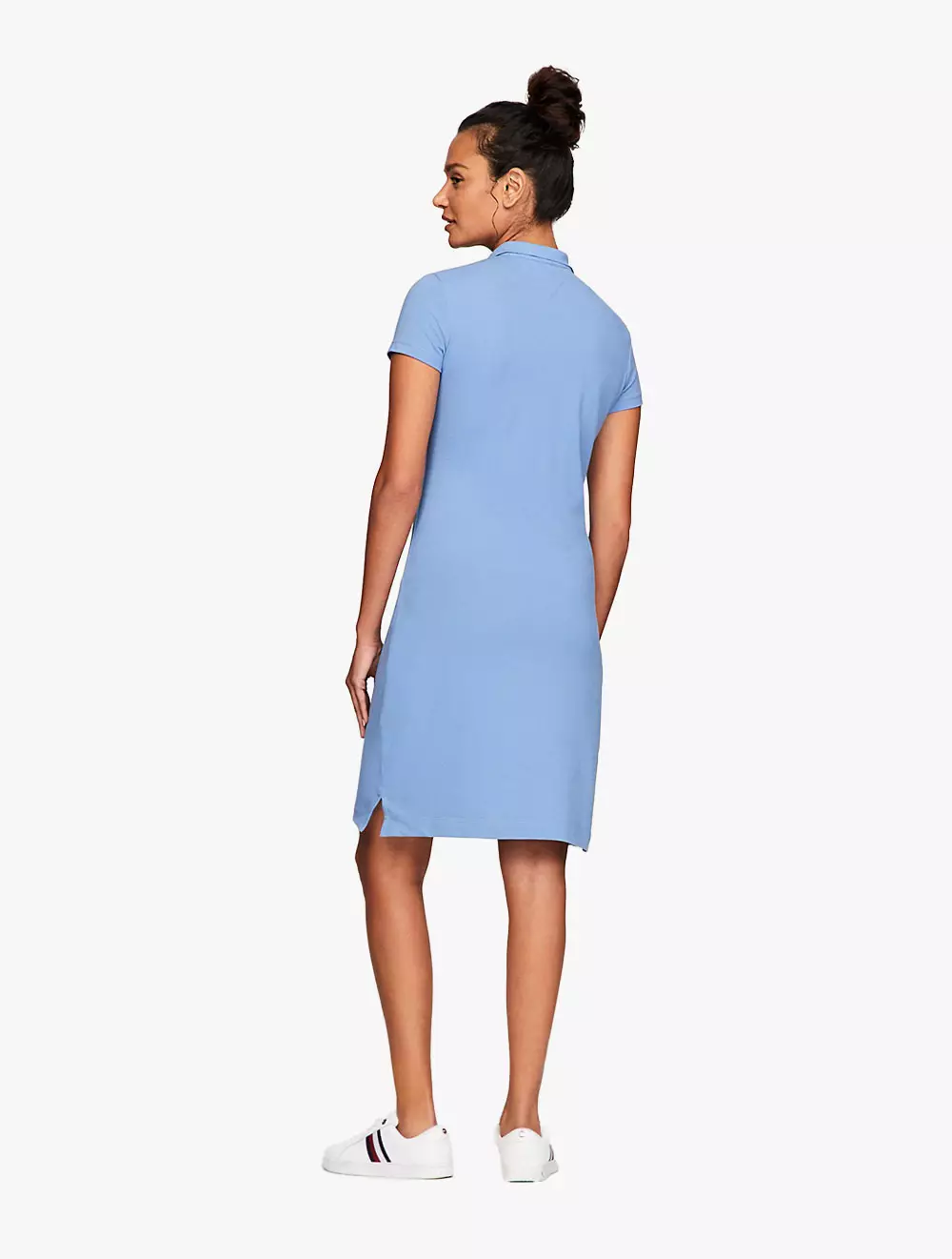Tommy Hilfiger - Slim Short Polo Dress - Blue - Blue
