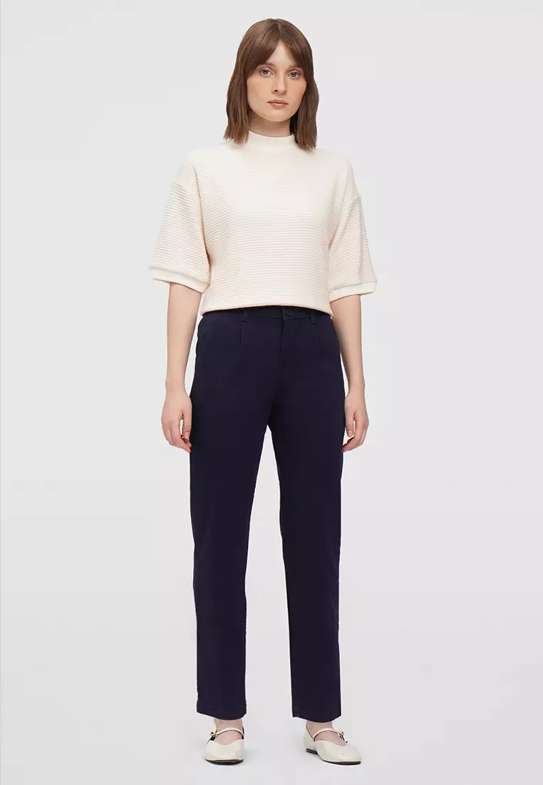 O.O.O. Stretch High Waist Trousers