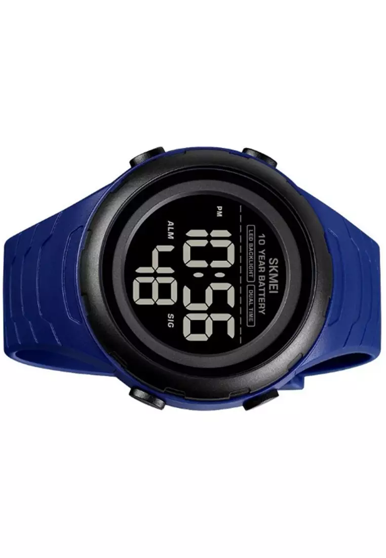 Jam Tangan Digital Pria Waterproof Many Function Strap Tali Material Silicone GN46 ORIGINAL