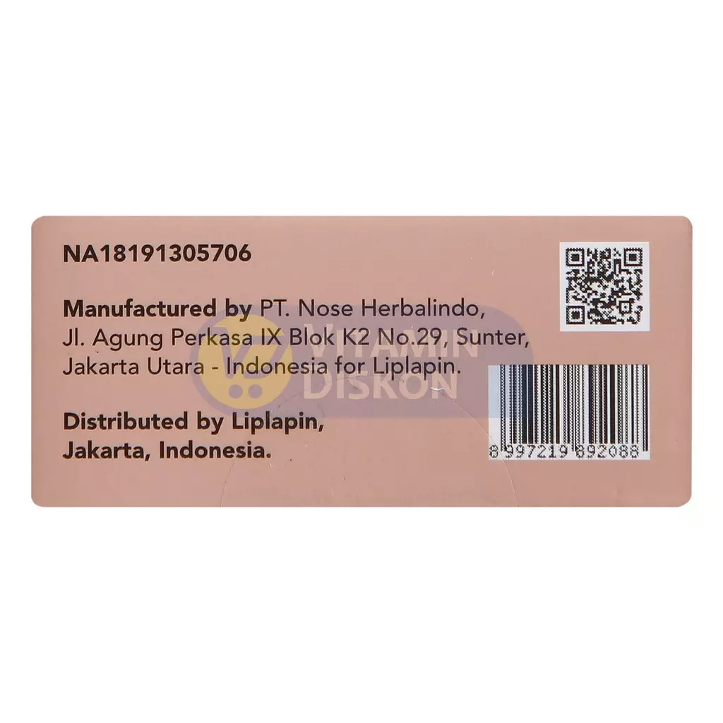 LIPLAPIN TINTED LIP BALM RED ROSE 10GR