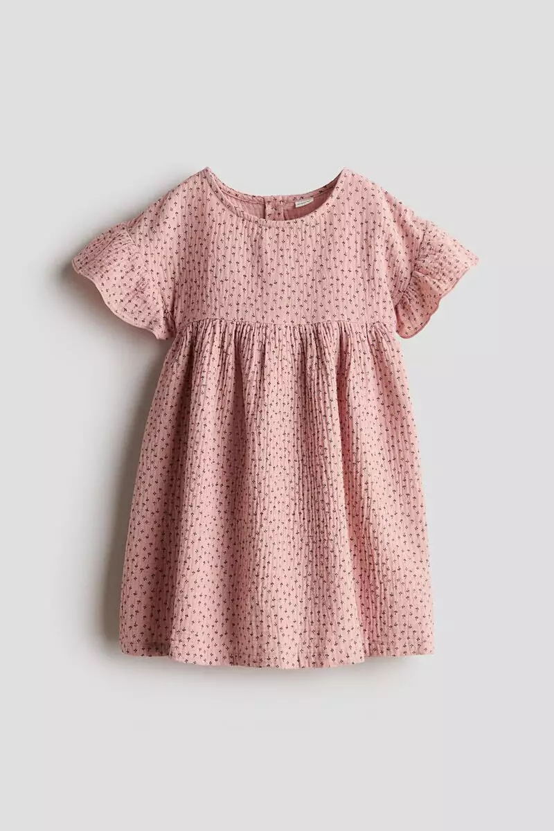Cotton muslin dress