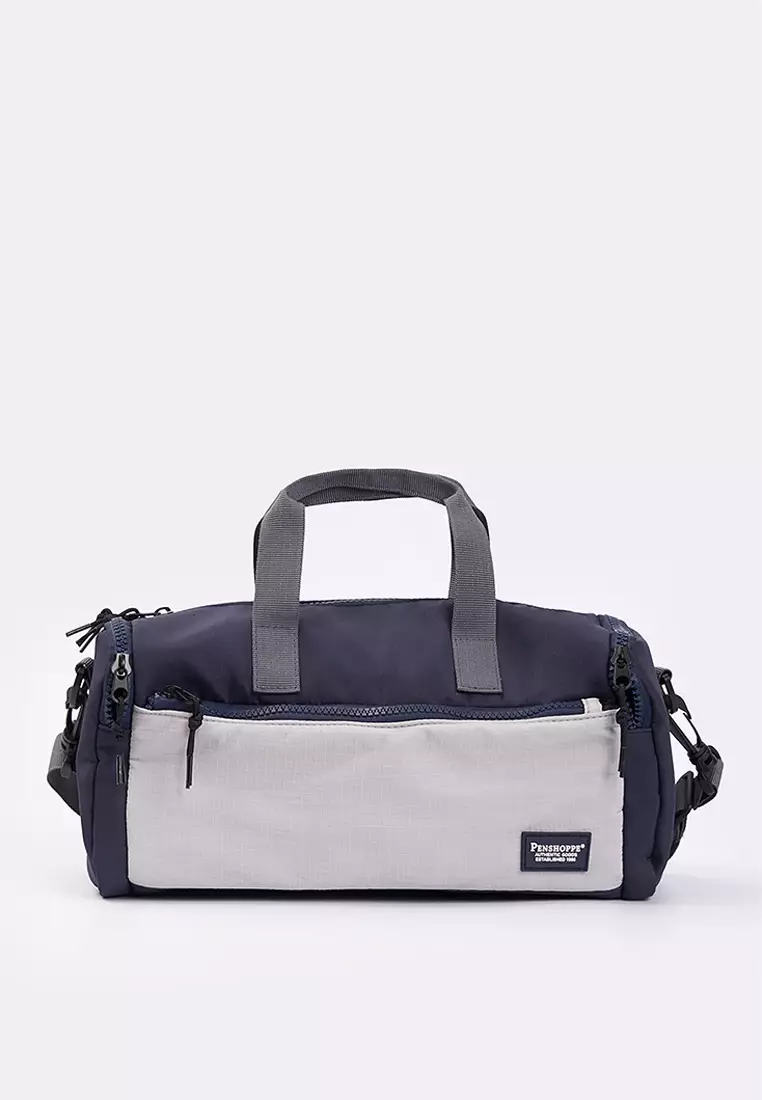 Two-Tone Mini Duffle Bag