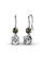 Her Jewellery silver Snowman Hook Earrings (Grey) -  Made with premium grade crystals from Austria HE210AC59HGYSG_1