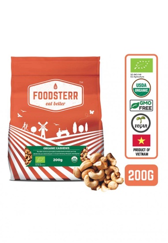 Foodsterr Organic Cashews 200g E6A5EES785542EGS_1