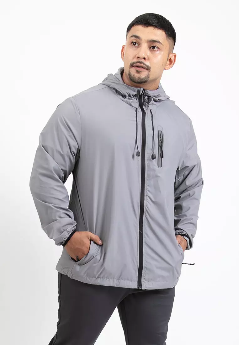 Plus size water resistant coat top