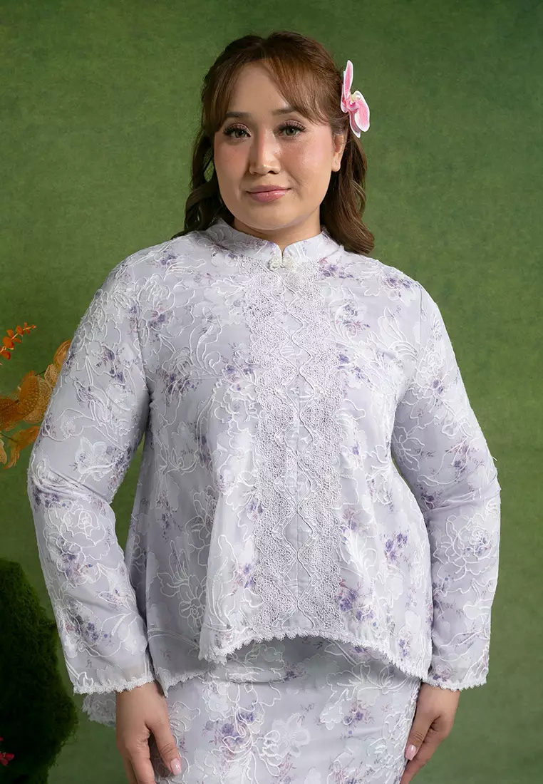 Lena Plus Size Babydoll Kurung Set